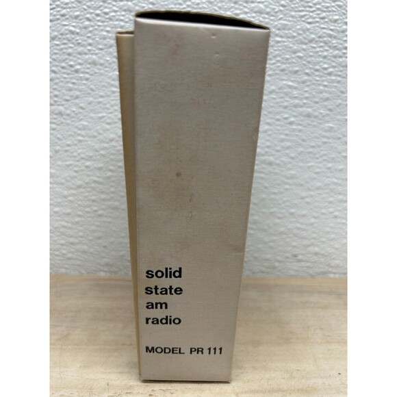 Vtg PASPORT Solid State AM Radio Model PR 111 With 2 Headphones Tested - Picture 14 of 16